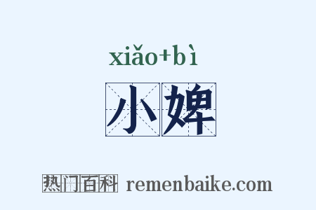 小婢是什么意思的图片